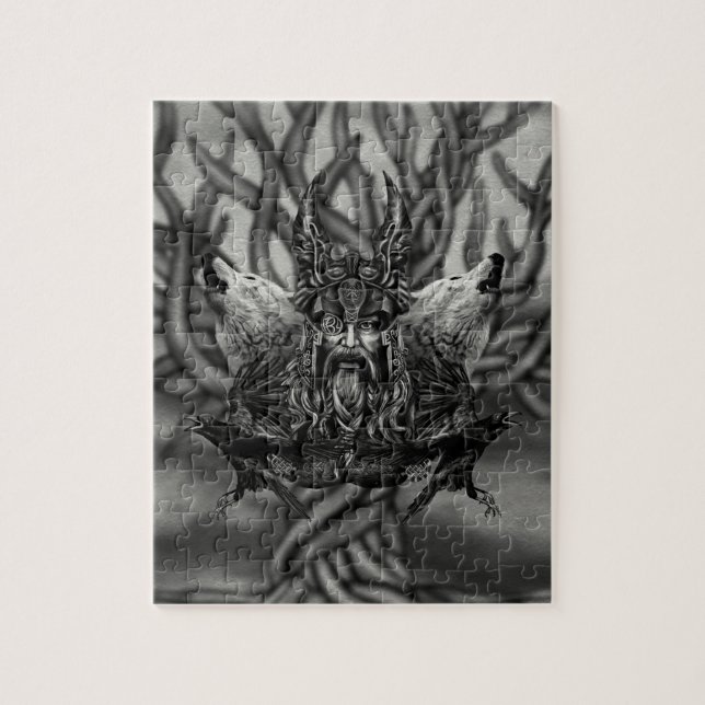 Odin - All-Vater Puzzle (Vertikal)