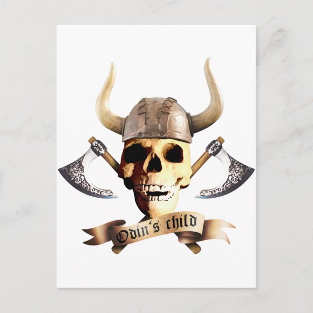 Odin Ax Postkarte (Vorderseite)