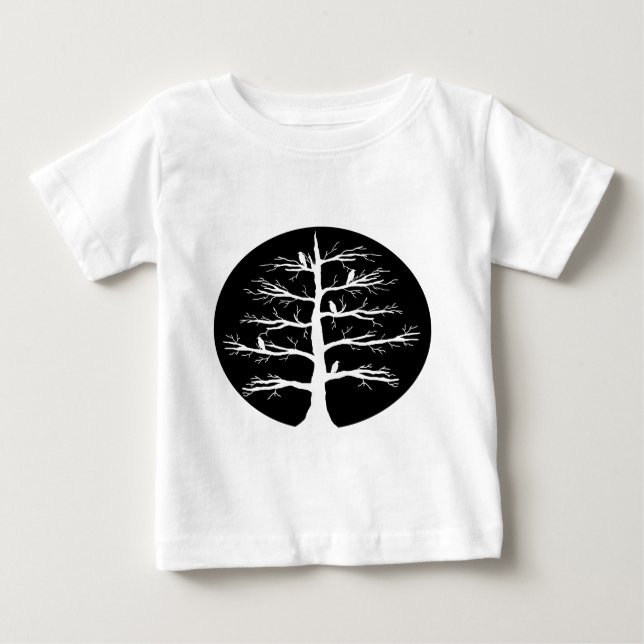 Odin Baum Baby T-shirt (Vorderseite)