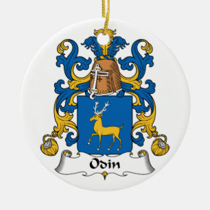 Odin Familienwappen Keramikornament