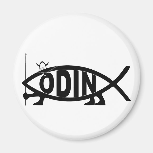 Odin Fish Magnet (Vorne)