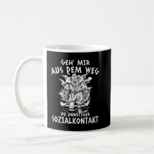 Odin Geh mir aus dem Weg Sozialkontakt, Wikinger Kaffeetasse