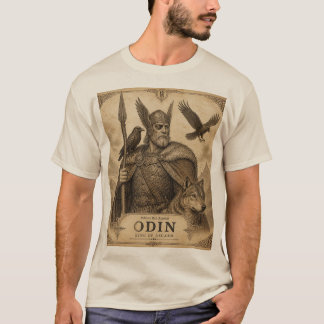 Odin König von Asgard Nordische Mythologie T-Shirt