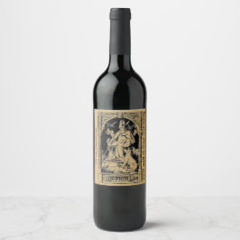 Odin Mead Wine Label Template Weinetikett