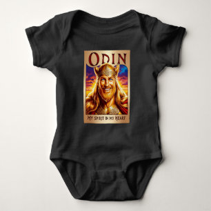 ODIN, MY SPIRIT IN MY HEART. BABY STRAMPLER