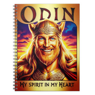 ODIN, MY SPIRIT IN MY HEART. NOTIZBLOCK
