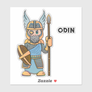 Odin Norse Mythology Aufkleber