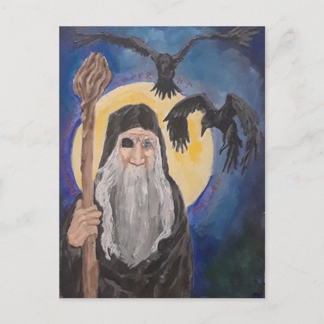 Odin Postcard Postkarte (Vorderseite)