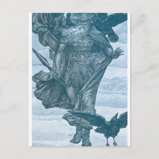 Odin Postkarte (Vorderseite)