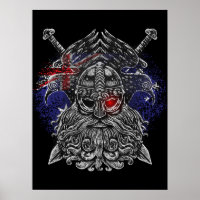 Odin-Raben-Schwerter Wikinger-Mythologie Australie