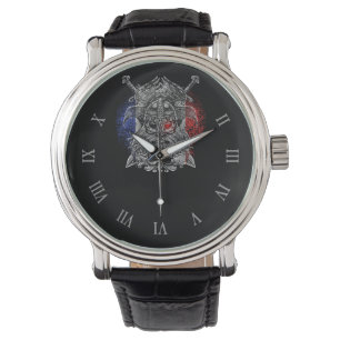 Odin-Raben-Schwerter Wikinger-Mythologie Frankreic Armbanduhr