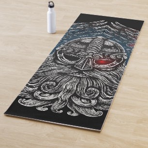 Odin Raben und Schwerter Wikinger-Mythologie USA-F Yogamatte