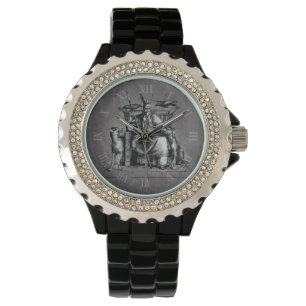 Odin Raben Wikinger Mythologie Walhalla wartet Ste Armbanduhr