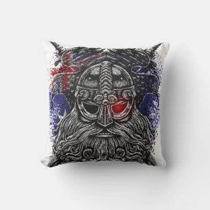 Odin ravens Schwerter Viking Mythology Australien Kissen