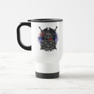 Odin ravens Schwerter Viking Mythology Australien  Reisebecher