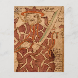 Odinn Postkarte