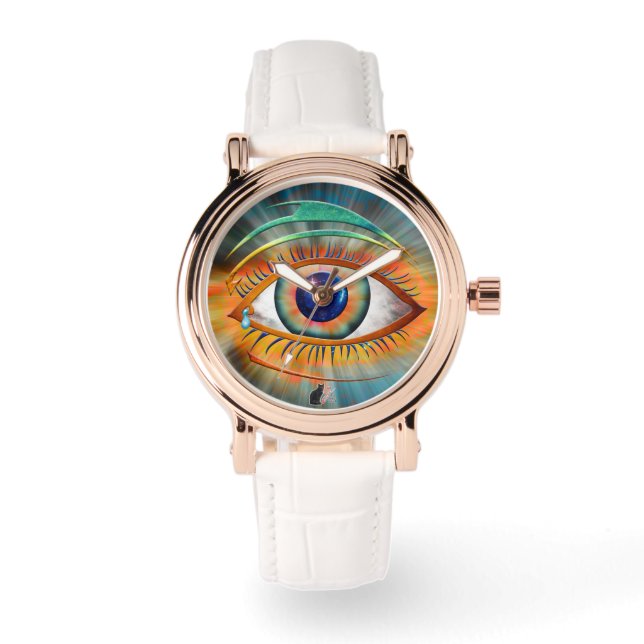 Odins Auge Damen Armbanduhr (Vorderseite)