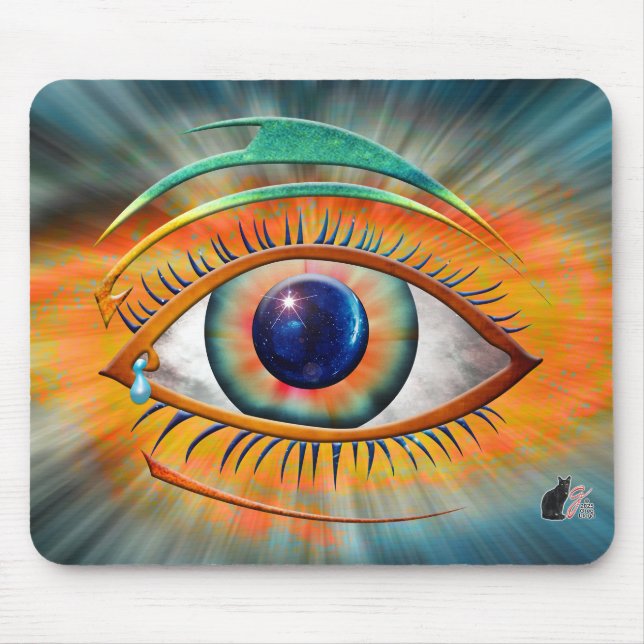 Odins Auge Mousepad (Vorne)