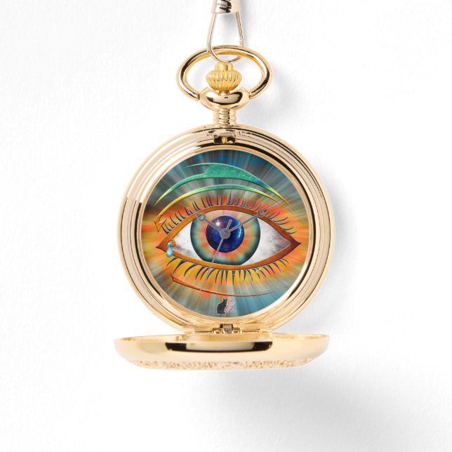 Odins Auge Tasche Armbanduhr (Vorderseite)