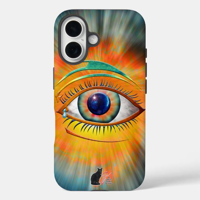 Odins Augenschmerzen Case-Mate iPhone Hülle (Rückseite)