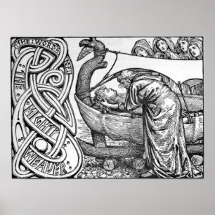 Odins letzte Worte an Baldr Poster