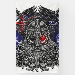 Odins Raben Schwerter Viking Mythologie Australien Banner