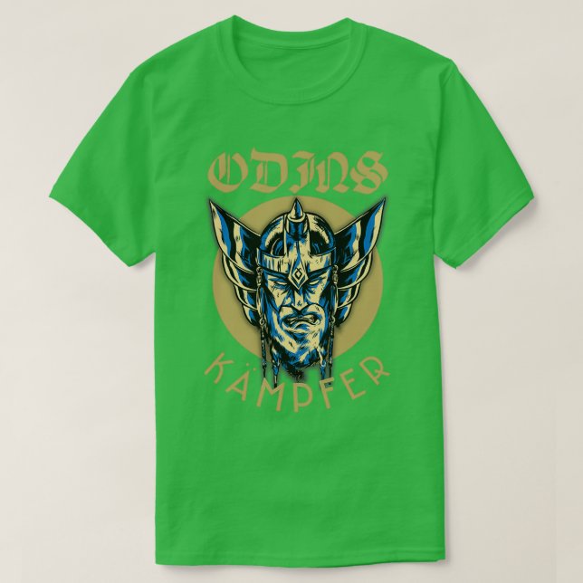 Odinx27s Kämpfer Viking T-Shirt (Design vorne)