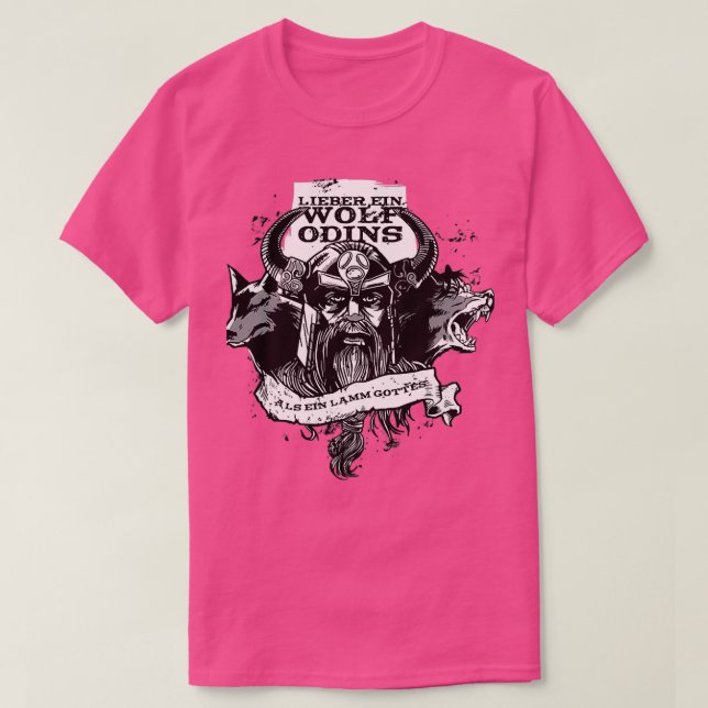 Odinx27s Wolf T-Shirt (Design vorne)