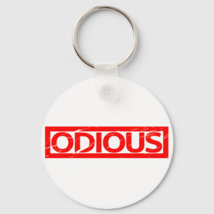 Odiose Briefmarke Schlüsselanhänger