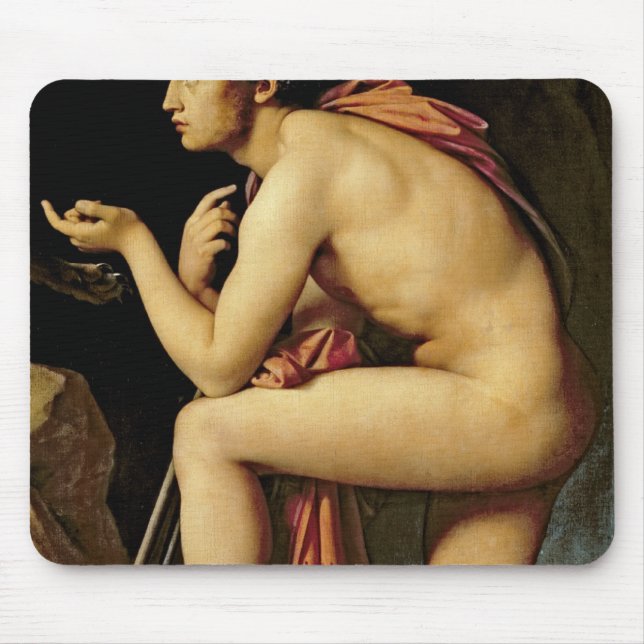 Ödipus und die Sphinx, 1808 Mousepad (Vorne)