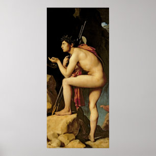 Ödipus und die Sphinx, 1808 Poster