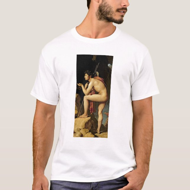 Ödipus und die Sphinx, 1808 T-Shirt (Vorderseite)