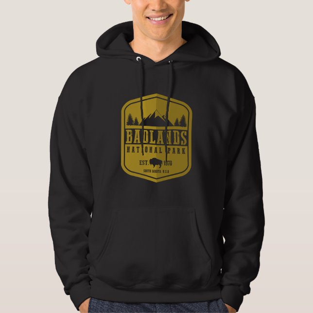 Ödland-Nationalpark Hoodie (Vorderseite)