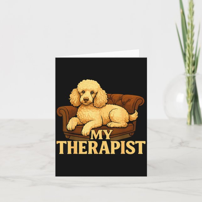 Odle Hundekleidung für Menschen, mein Therast Odle Karte (Vorderseite)