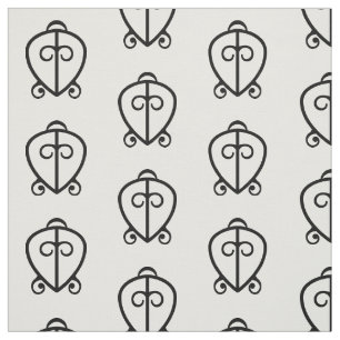 Odo Nnyew Fie Kwan   Power des Liebe-Symbols Stoff
