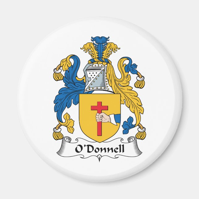 O'Donnell Familienwappen Magnet (Vorne)