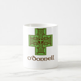 O'Donnell-Logo-Grün und Brown Tasse