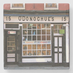 O'Donoghues Kneipe, Dublin, irisches Steinuntersetzer
