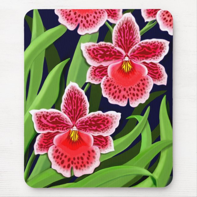 Odontoglossum Orchideen Mousepad (Vorne)