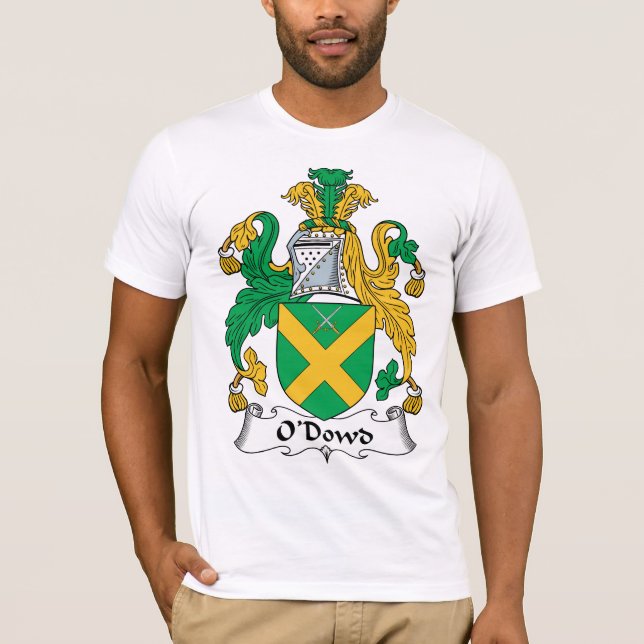 O'Dowd-Familienwappen T-Shirt (Vorderseite)