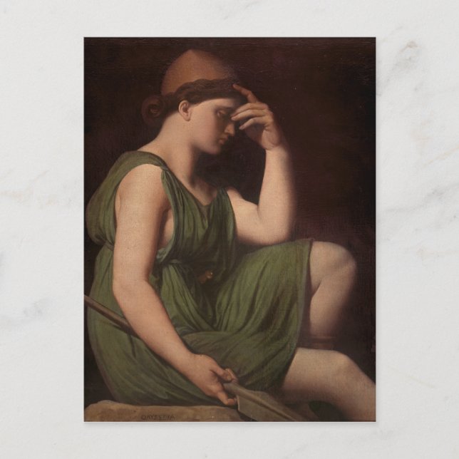 Odysseus, Studie zur Apotheose des Homer Postkarte (Vorderseite)