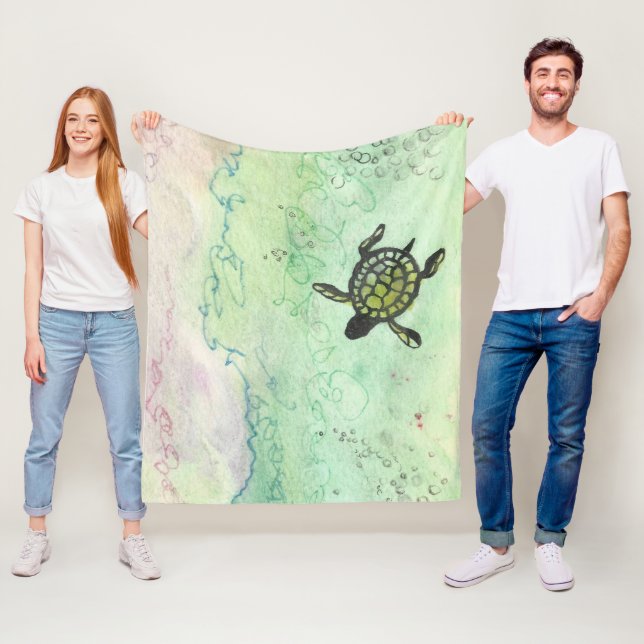 Odyssey Turtle Throw Blanket Fleecedecke (Beispiel)