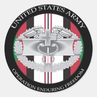 OEF CMB RUNDER AUFKLEBER