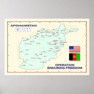 OEF Karten-Plakat Poster