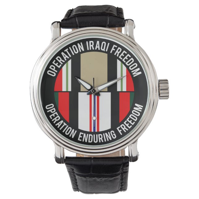 OEF - OIF ARMBANDUHR (Vorderseite)
