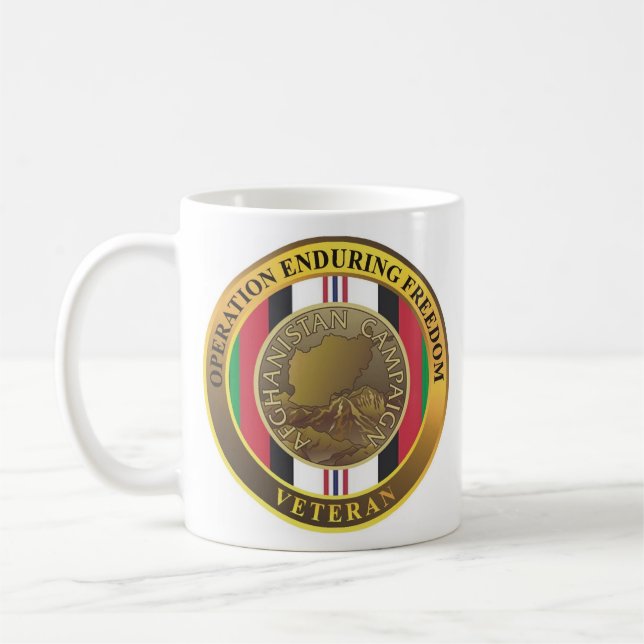 OEF (Operations-aushaltene Freiheit) Kaffee-Tasse Kaffeetasse (Links)
