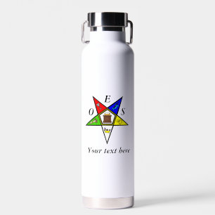 OES Eastern Star Schwester Freimaurer Orden Trinkflasche