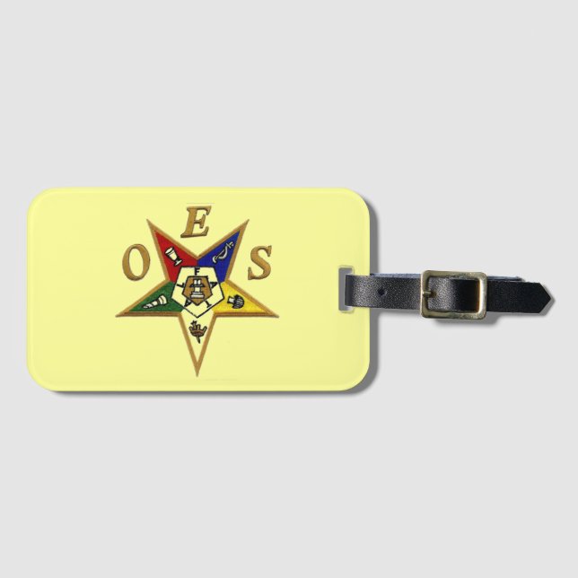 OES GEPÄCKANHÄNGER (Vorderseite (Horizontal))