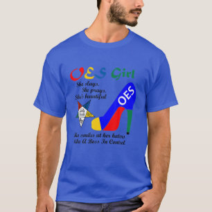OES Girl Platform Order of the Eastern Star Parent T-Shirt