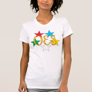 OES Kreis des Stern-Shirts T-Shirt